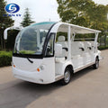 14-Seater Electric Sightseeing Golf Cart & Shuttle Bus with 100 km Range