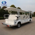 14-Seater Electric Sightseeing Golf Cart & Shuttle Bus with 100 km Range