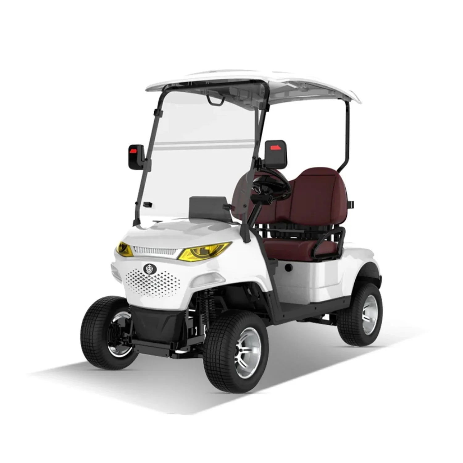 2-Seater Electric On-Road Golf Cart with 48V Lithium Battery - Golf Cart