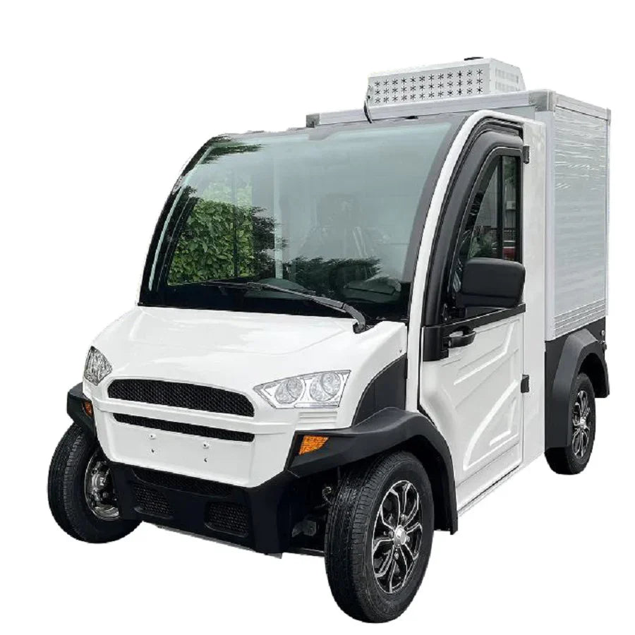 2-Seater Electric Utility Golf Cart with Freezer Box & 600 kg Payload