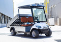 2-Seater Electric Utility Golf Cart with Hydraulic Cargo Box