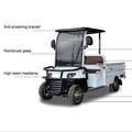 2-Seater Electric Utility Golf Cart with Long Cargo Box