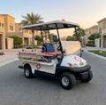 2-Seater Electric Utility Golf Cart with Patient Stretcher