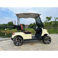 2-Seater On-Road Electric Golf Cart with 48V Lithium Battery