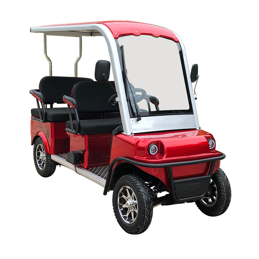 4-Seater 60V Electric Golf Cart for On-Road Community Use - Golf Cart