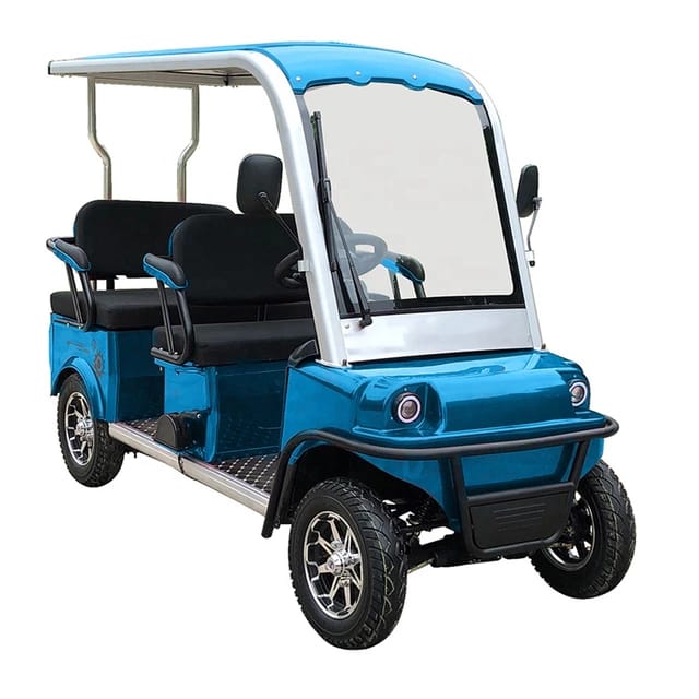 4-Seater 60V Electric Golf Cart for On-Road Community