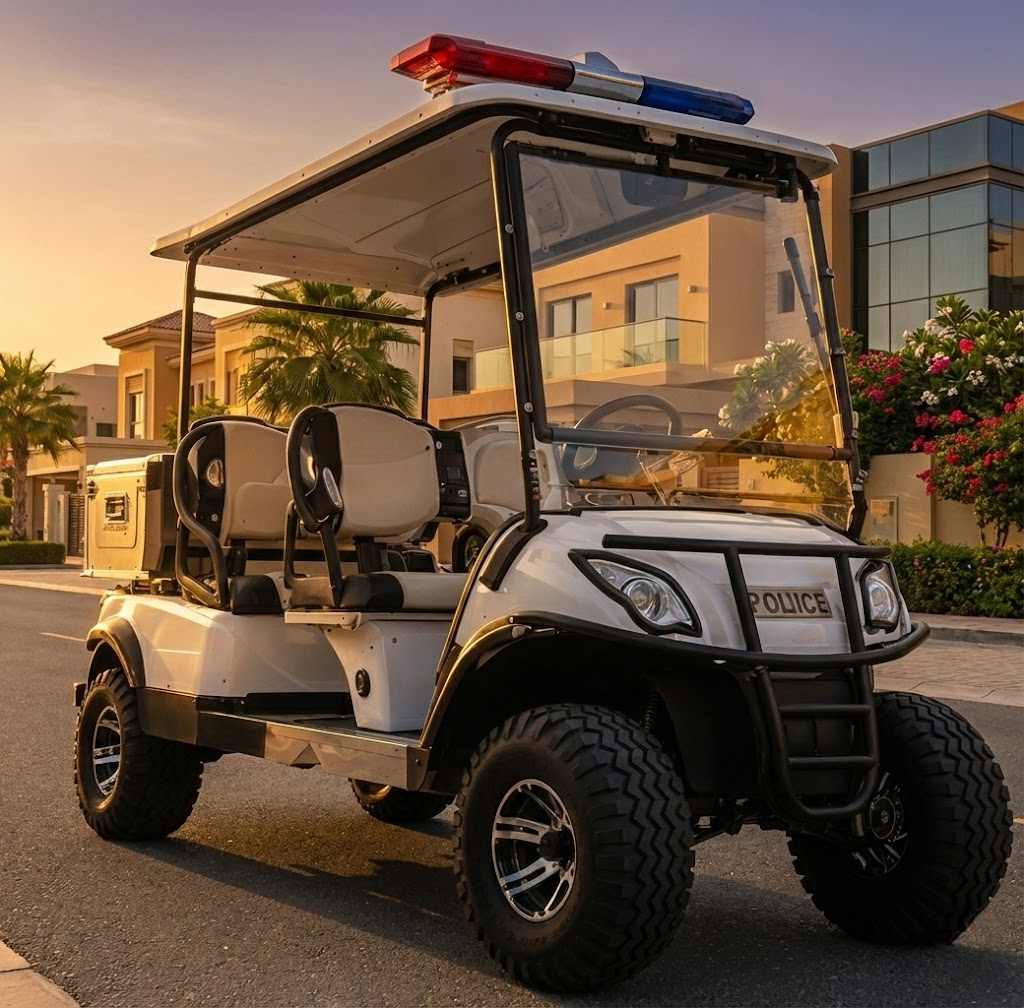 4-Seater Off-Road Electric Golf Cart with 48V Petrol