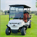 6-Seater On-Road Electric Golf Cart with Long-Range Lithium Battery