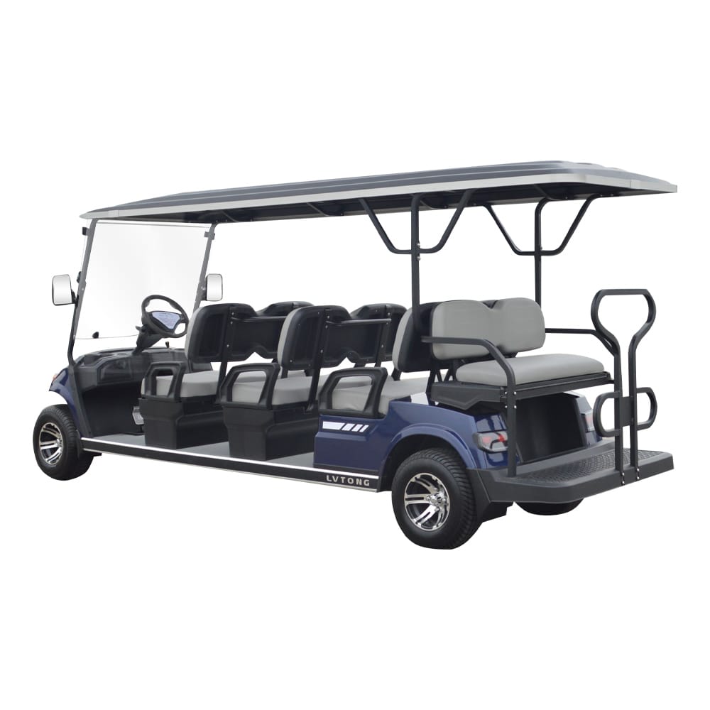 8-Seater Electric On-Road Golf Cart Shuttle with AC Motor - Golf Cart