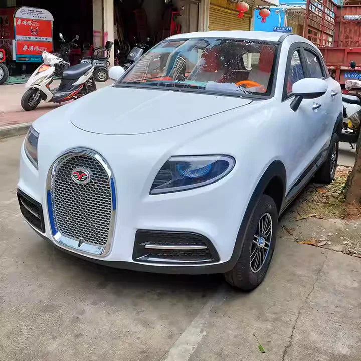 Enclosed 4-Seater Electric Golf Cart with Air Conditioning - Golf Cart