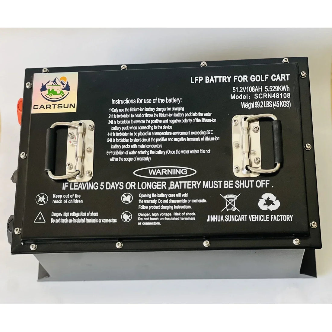 Lithium Battery 48V-105AH With Charger