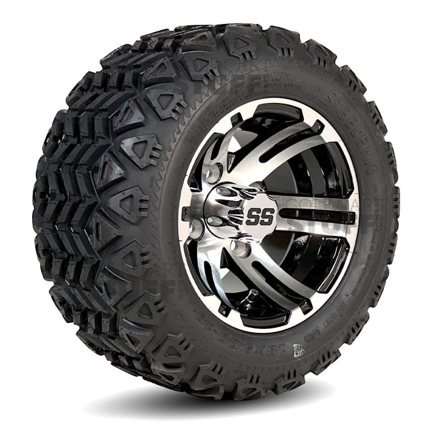 Golf Cart Low-Profile Street Tire (215/35-12 for 12-Inch Rims) - Spare Parts