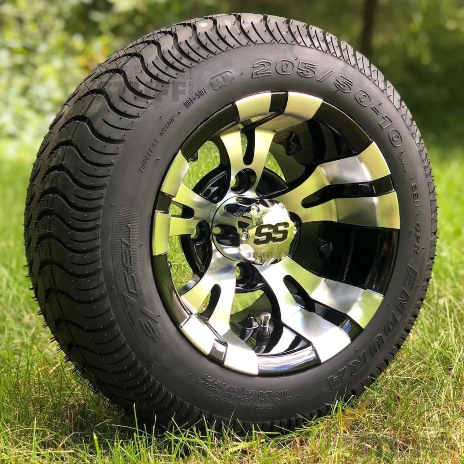 Golf Cart Tire 205-50-10 With Wheels - Spare Parts