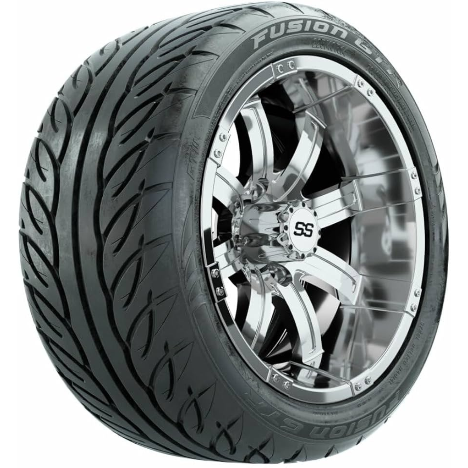 Golf Cart Tire 225-50-14 With Wheels - Spare Parts